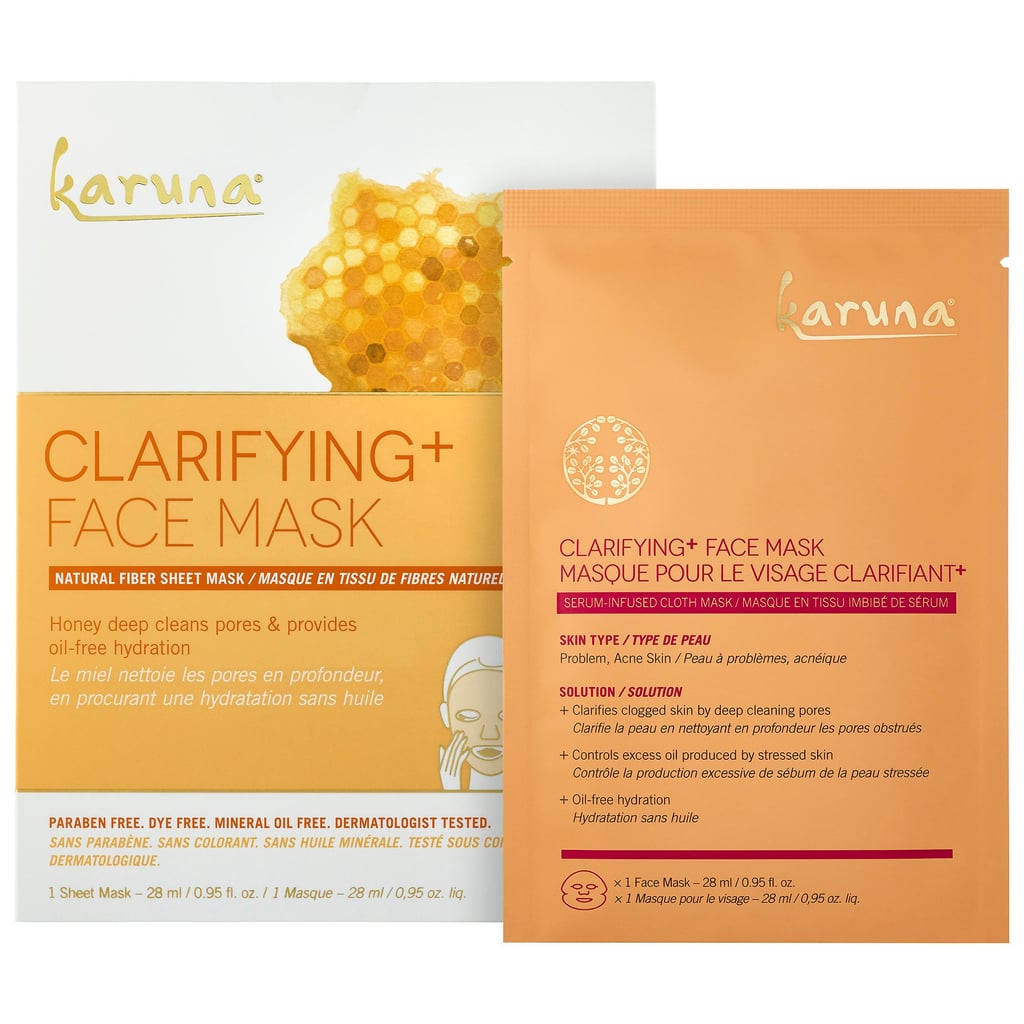Karuna Clarifying+ Face Mask Best Honey Beauty Products POPSUGAR