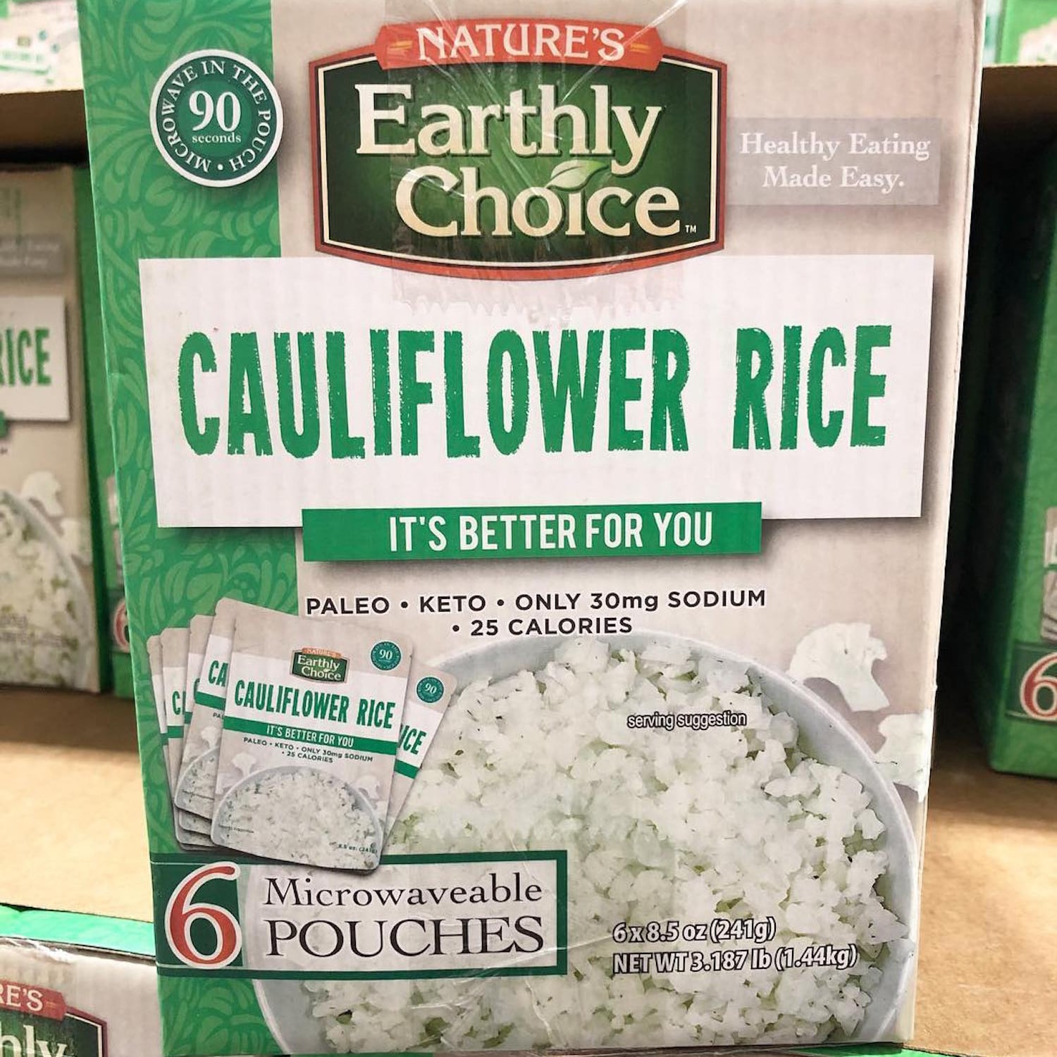 Cauliflower Rice Pouches At Costco Popsugar Fitness