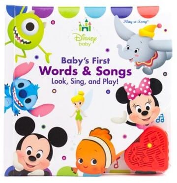 Play-a-Song Baby's First Words & Songs Look, Sing and Play! Board Book