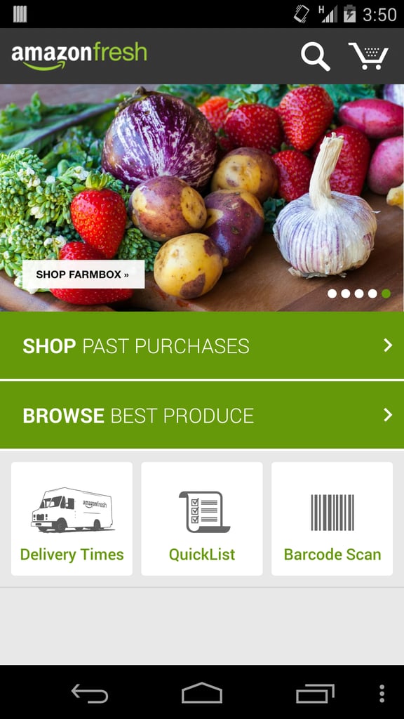 Amazon Fresh has over 500,000 products.