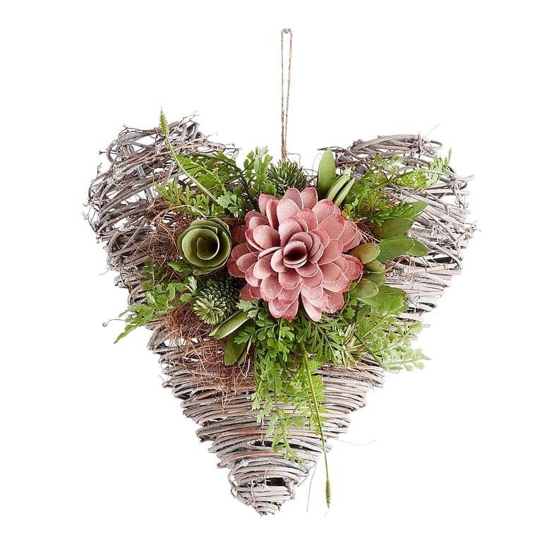 Succulent Heart Wreath