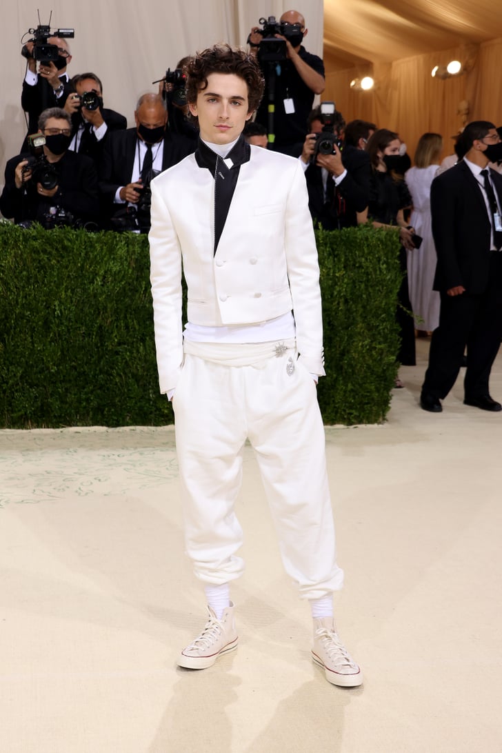 Timothée Chalamet at the 2021 Met Gala See Every Look From the Met