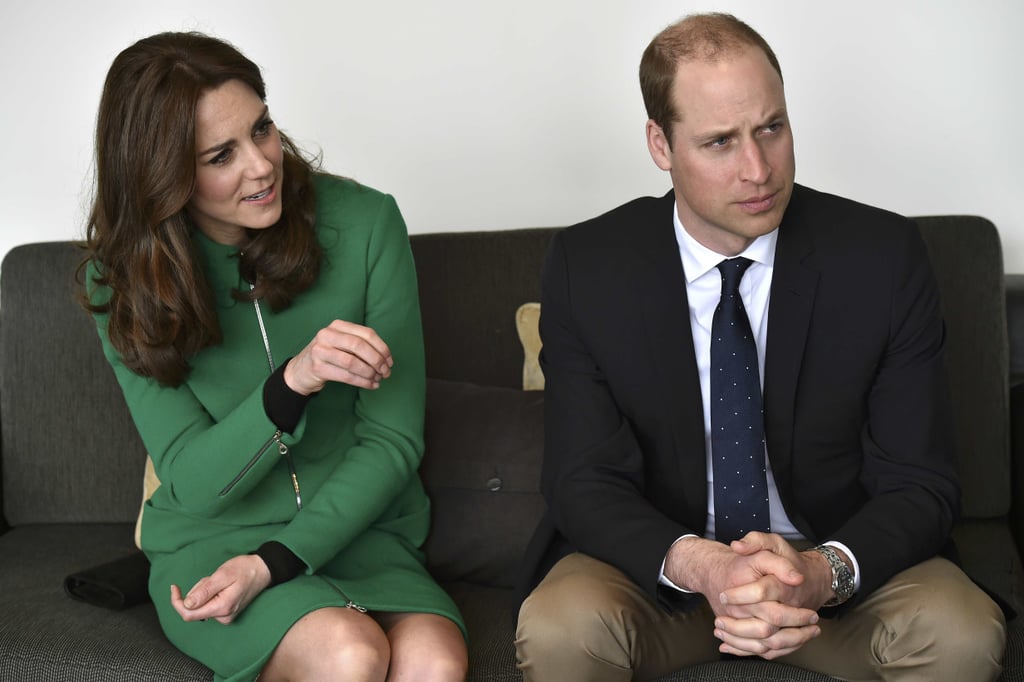 Kate Middleton Green Erdem Coat March 2016