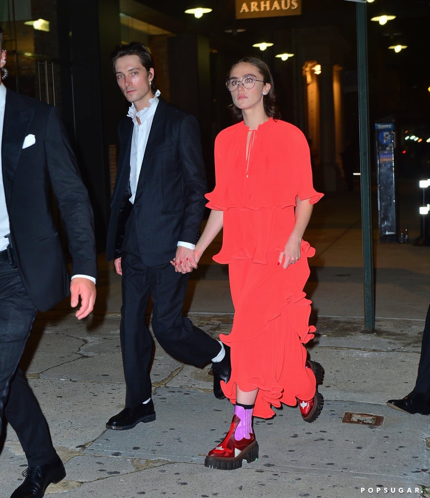 Ella Emhoff and Sam Hine at the 2021 Met Gala Afterparty