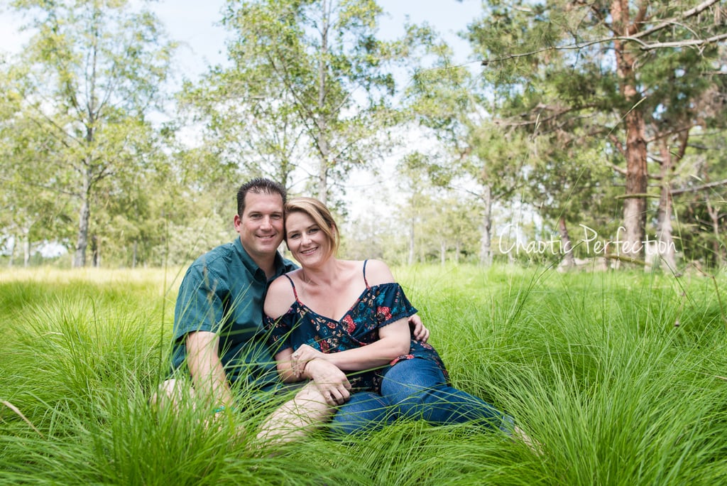 Couple Does Newborn Photo Shoot With Adult Son