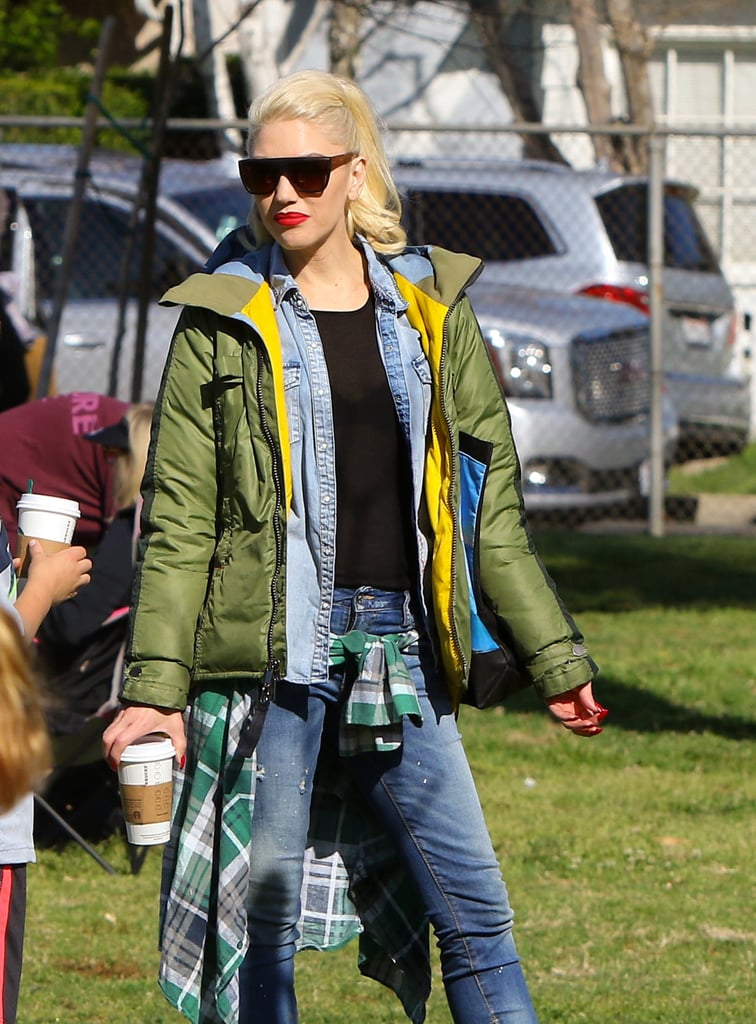 Gwen Stefani Out in LA February 2016