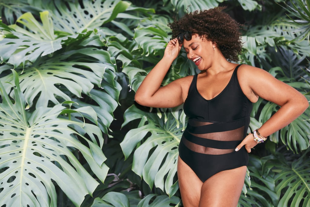 Mesh Cut Out One-Piece ($40)