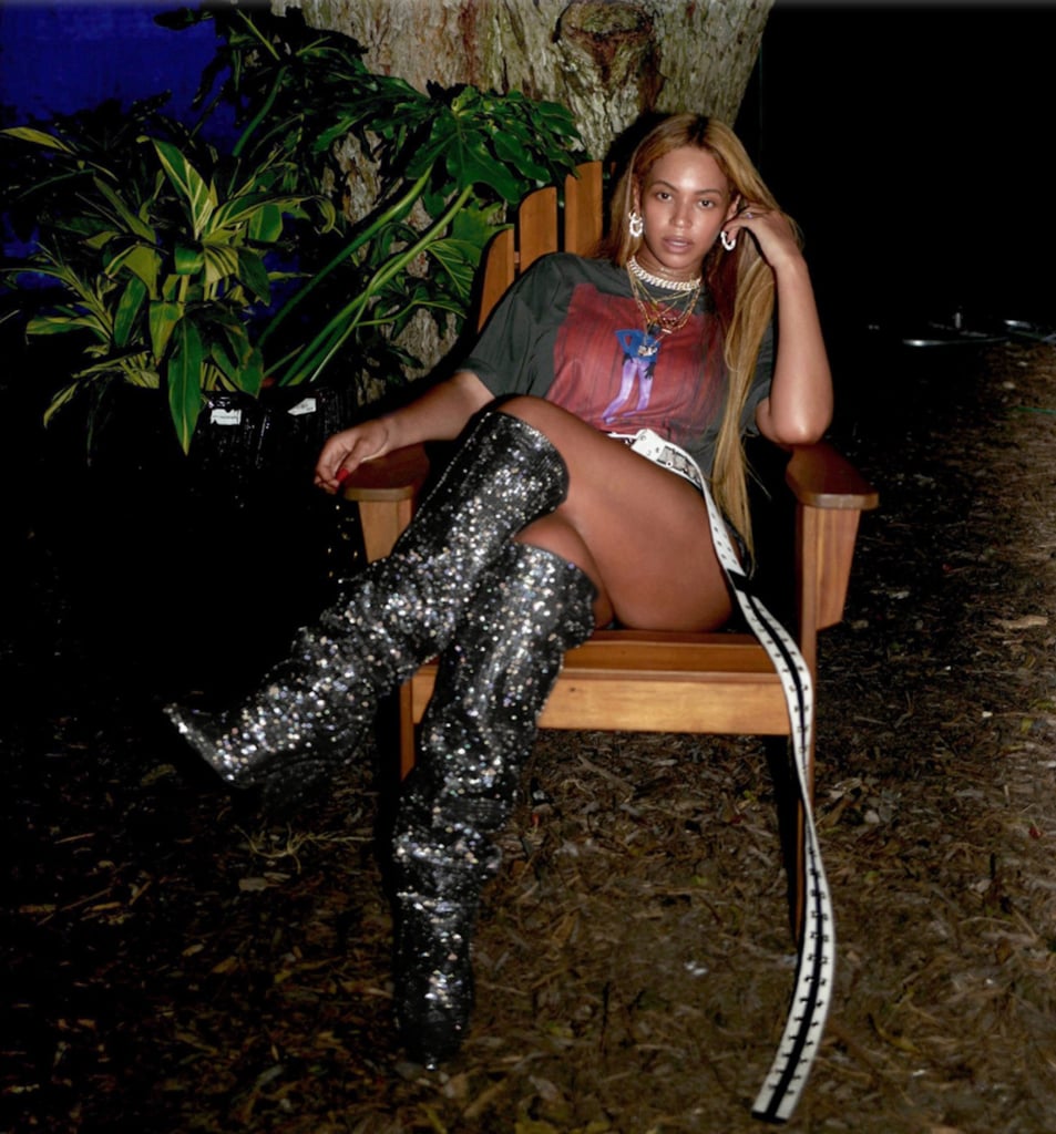 Beyonce Saint Laurent Boots