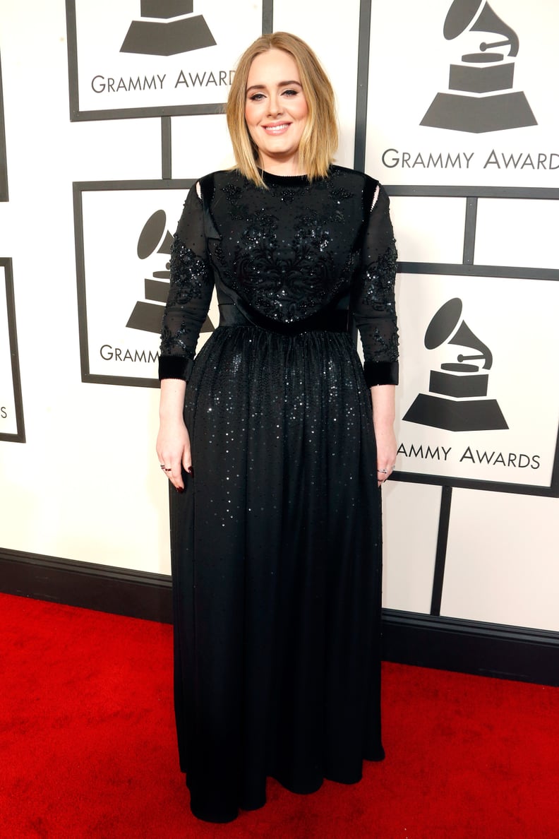 Adele in a Givenchy dress