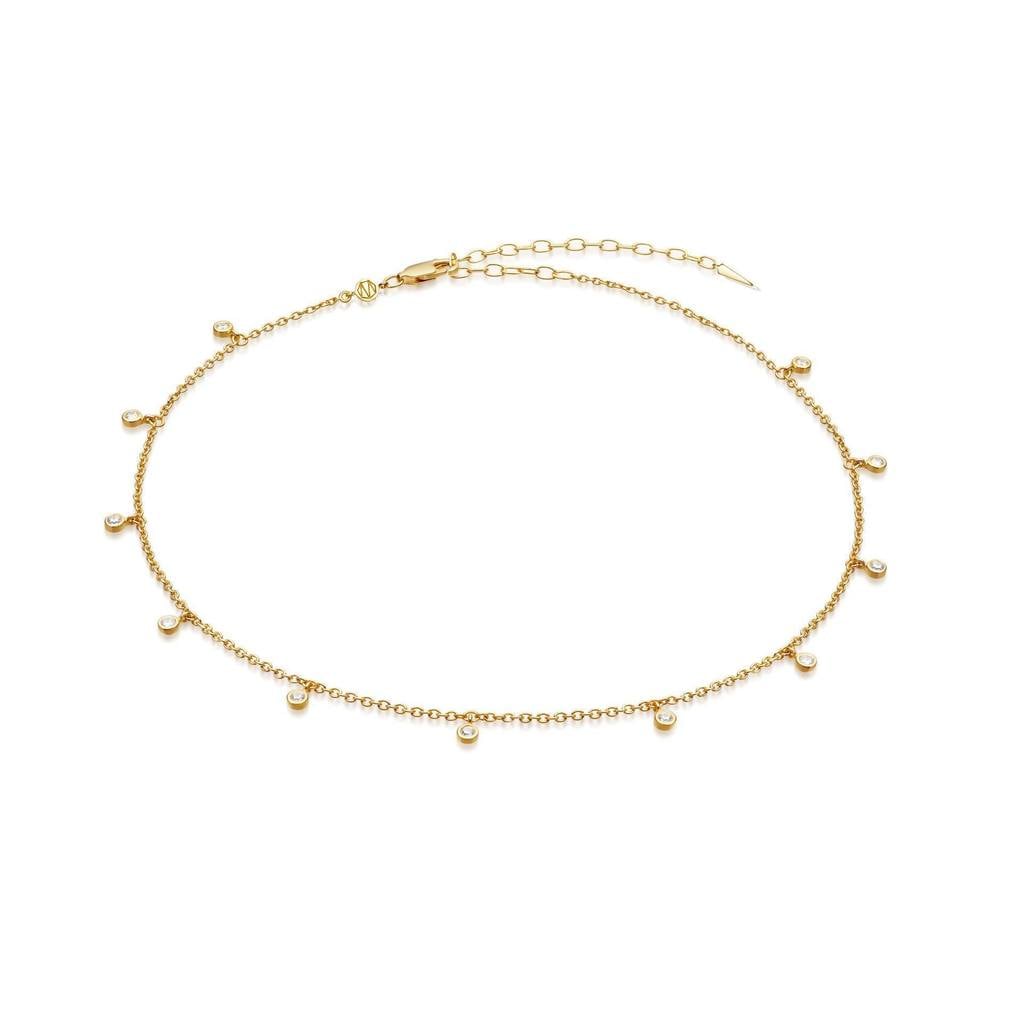 Gold Interstellar Drop Choker