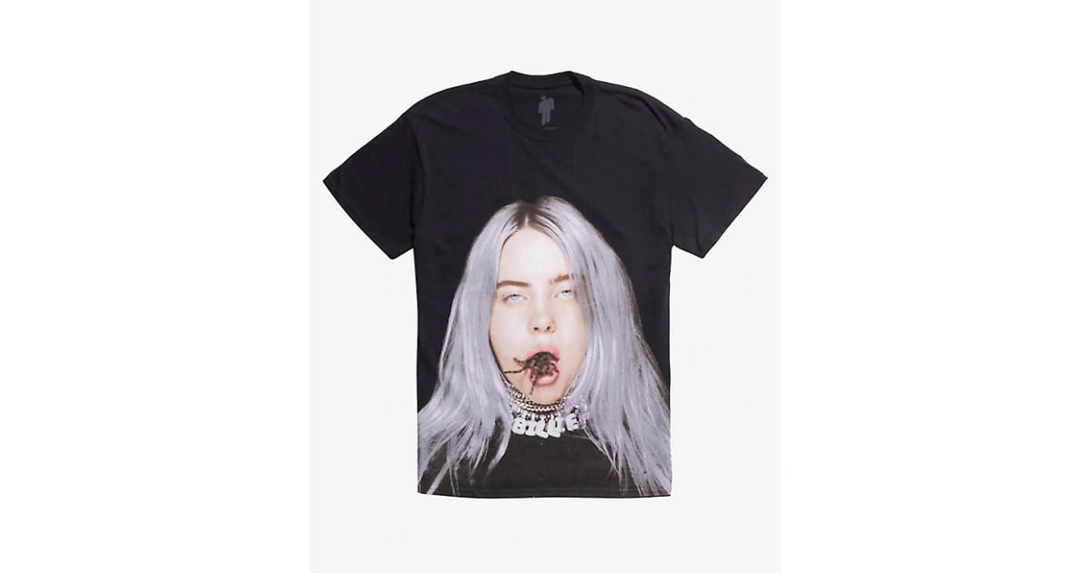希少 XL Billie Eilish Spider Mouth Tシャツ-
