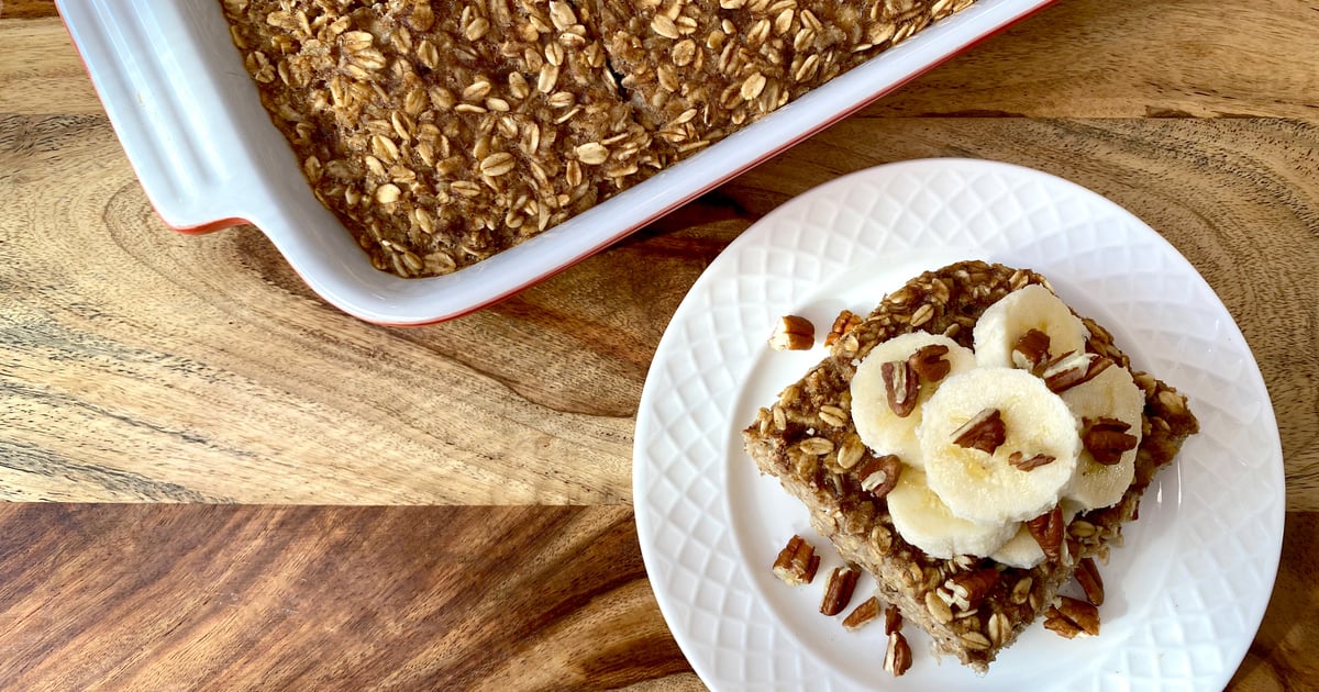 SugarFree Baked Oatmeal Recipe POPSUGAR Fitness