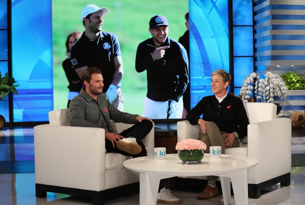 Jamie Dornan on The Ellen DeGeneres Show 2018