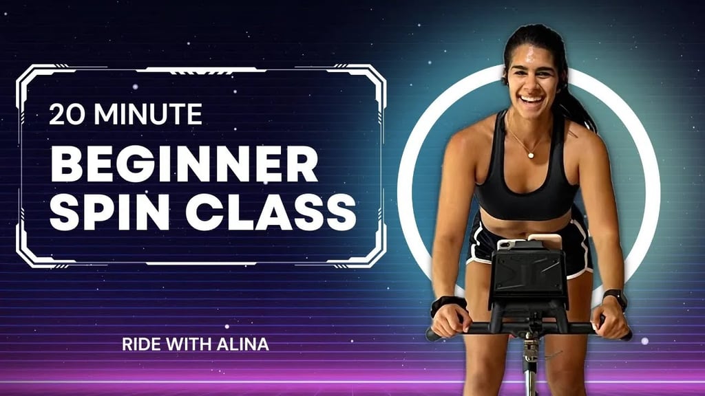 20 Minute Beginner Spin Class and Bike Setup