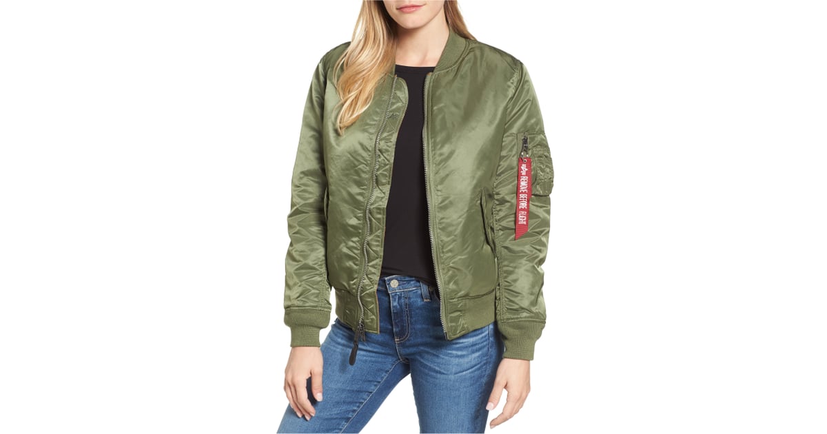 Alpha Industries MA-1 W Bomber Jacket | Best Transitional Jackets For ...