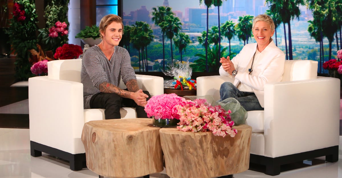 Justin Bieber on The Ellen DeGeneres Show Interview 2015 PS Celebrity