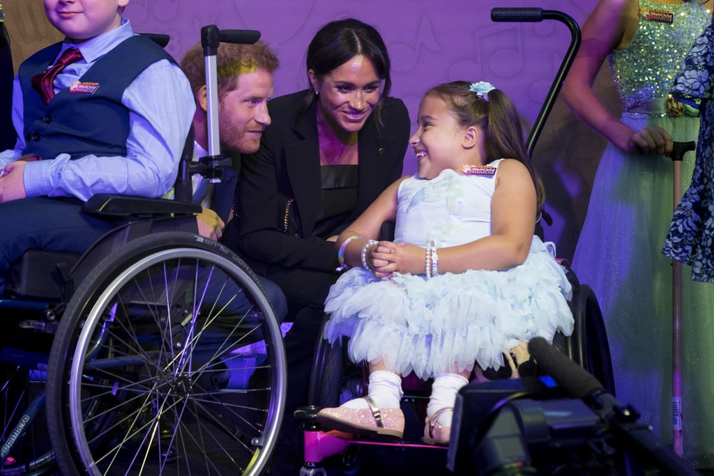 Prince Harry and Meghan Markle PDA at 2018 WellChild Awards
