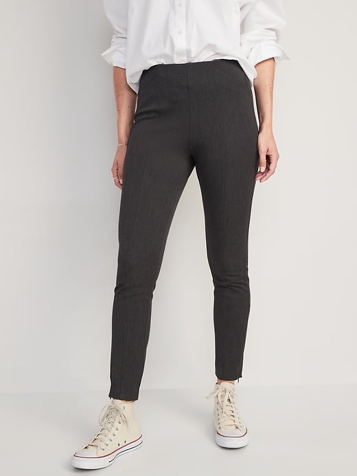 Old Navy High-Waisted Zipped Pull-On Pixie Skinny Ankle Pants