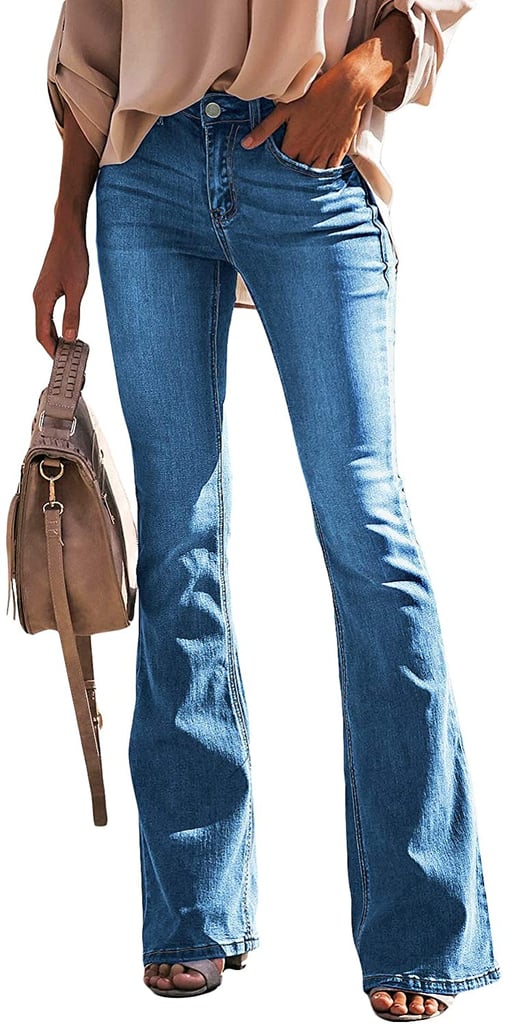 Ripped Flare Bell Bottom Jeans