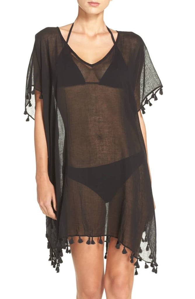 Seafolly Amnesia Cotton Gauze Cover Up Caftan Best Beach Cover Ups