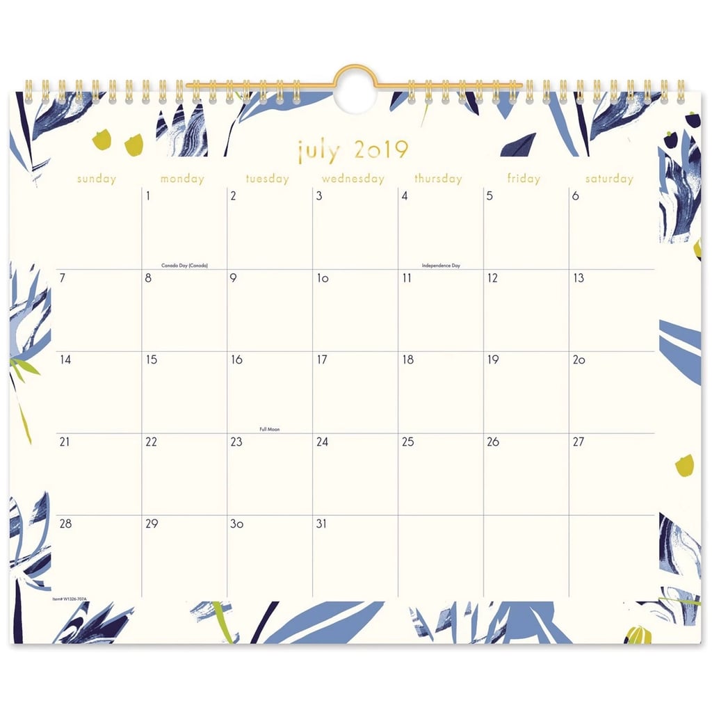 Water Lillies Academic Wall Calendar