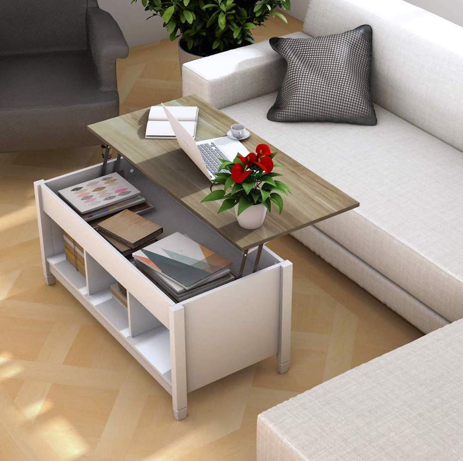 Most Popular Space-Saving Coffee Table on Amazon | POPSUGAR Home
