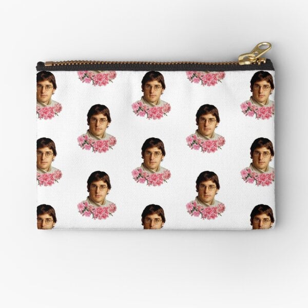 Flowery Louis Theroux Zipper Pouch