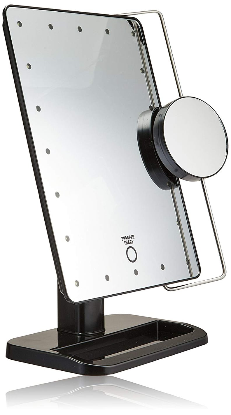 Sharper Image Cordless LED Vanity Mirror and Charging Station