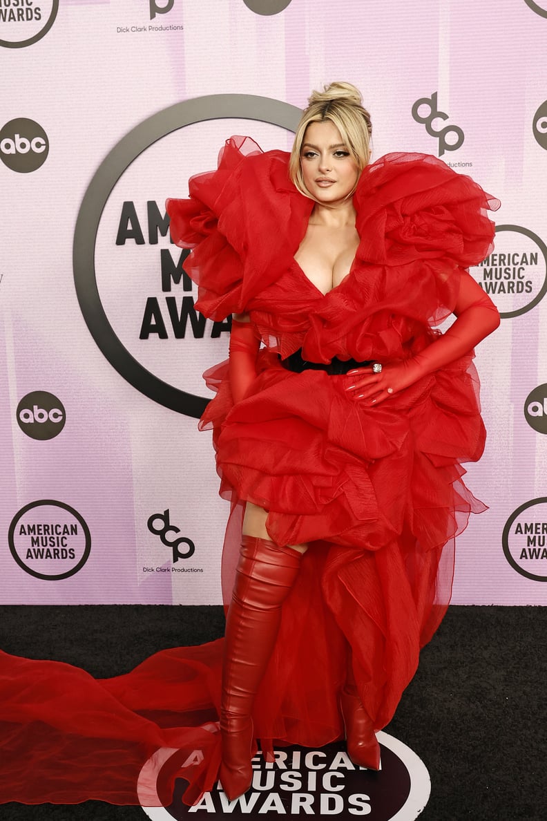 Bebe Rexha at the 2022 American Music Awards