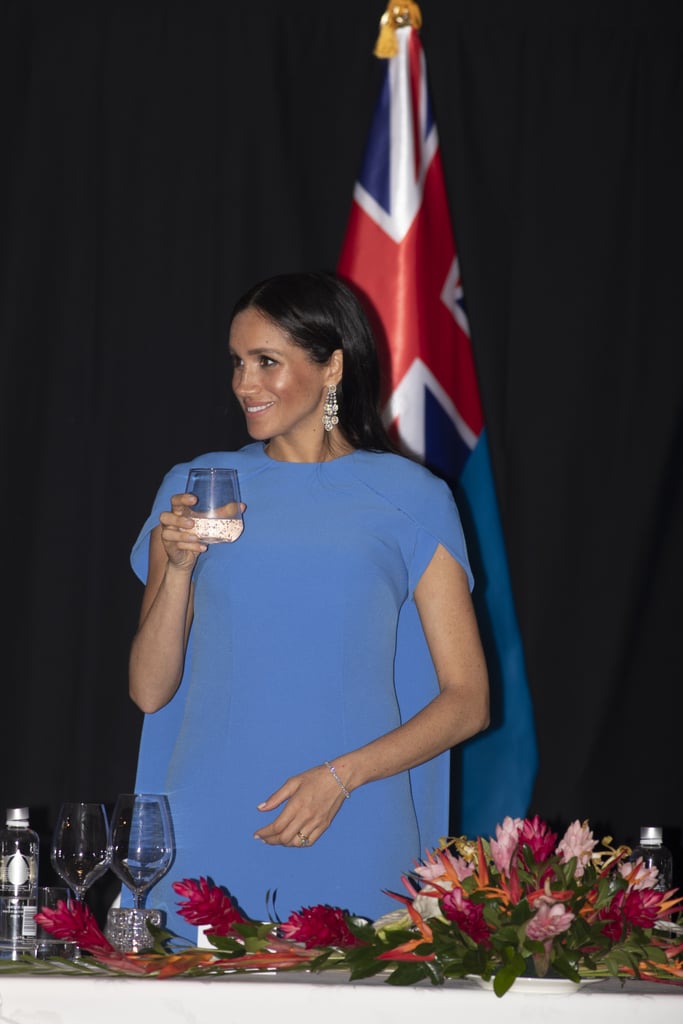 Meghan Markle and Prince Harry Attend Fiji State Dinner 2018