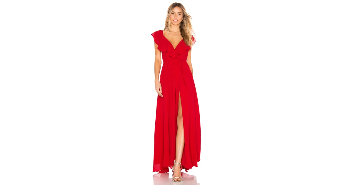 Yumi Kim Full Bloom Maxi Dress in Red Kate Middleton Turned This