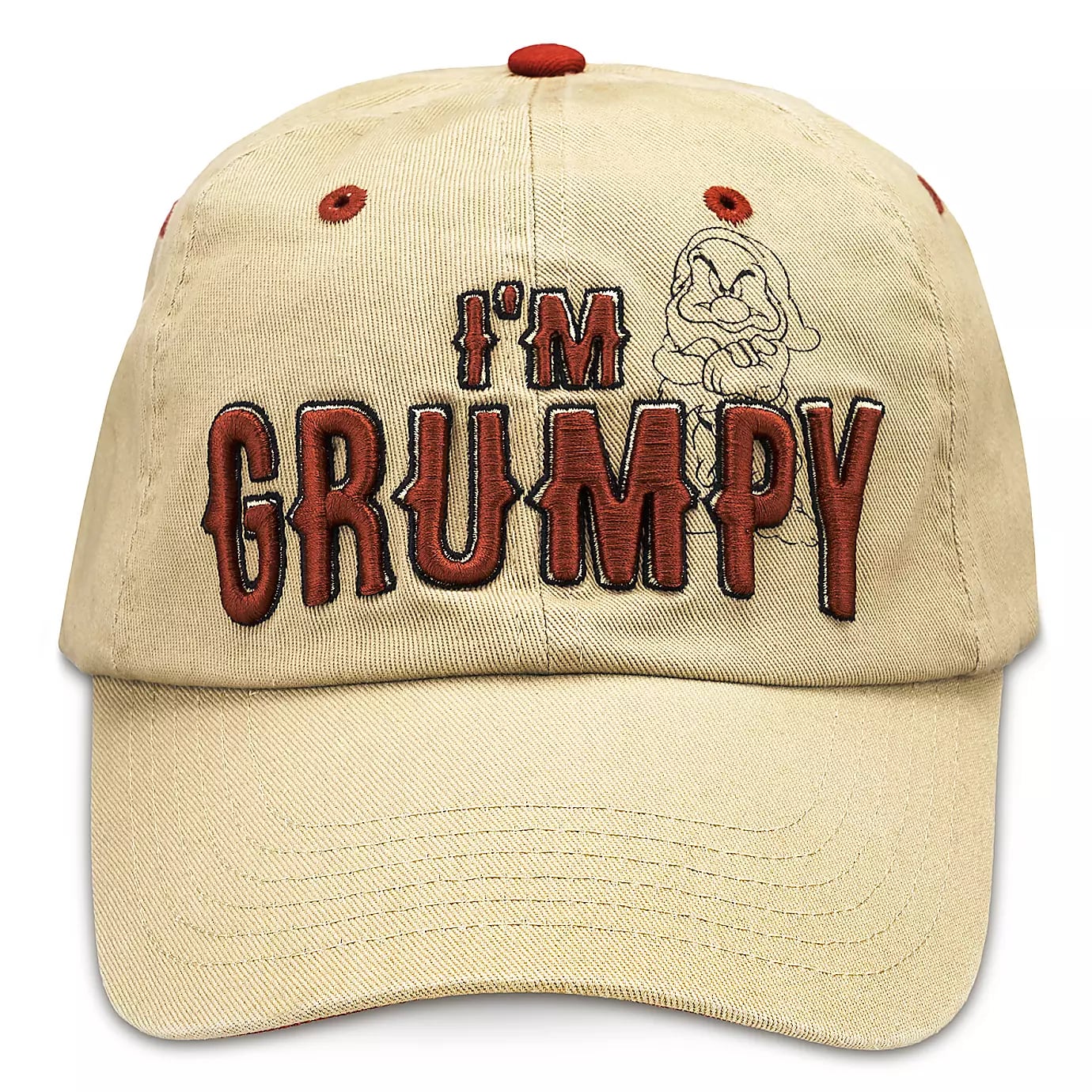 Disney grumpy baseball new arrivals cap