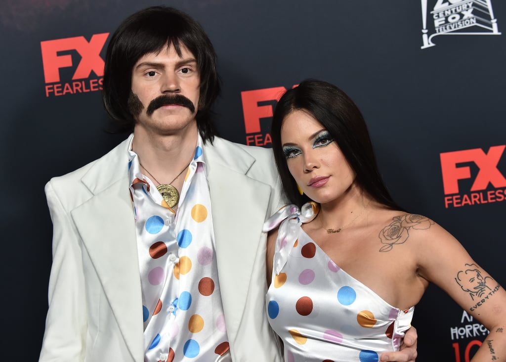 Halsey and Evan Peters Attend American Horror Story LA Event