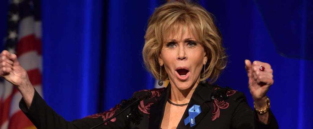 Jane Fonda Praising Colin Kaepernick Quote at ACLU Gala 2017