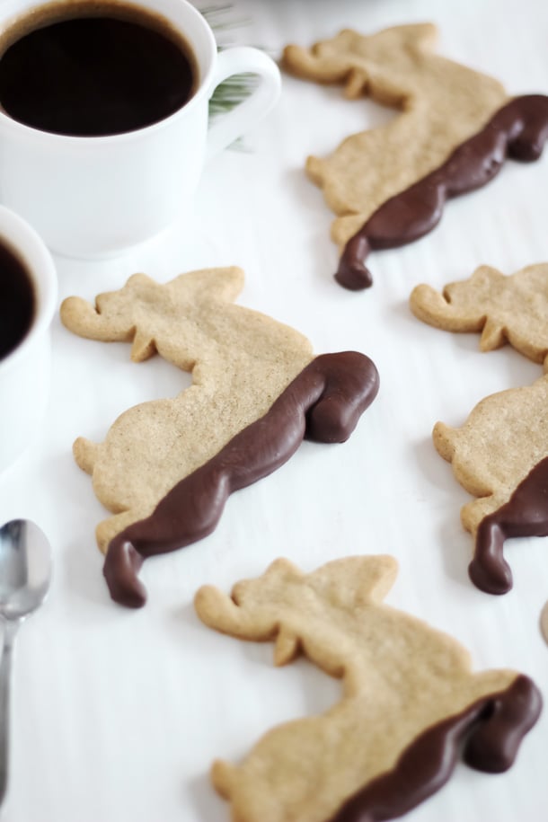 Muddy Reindeer Cookies