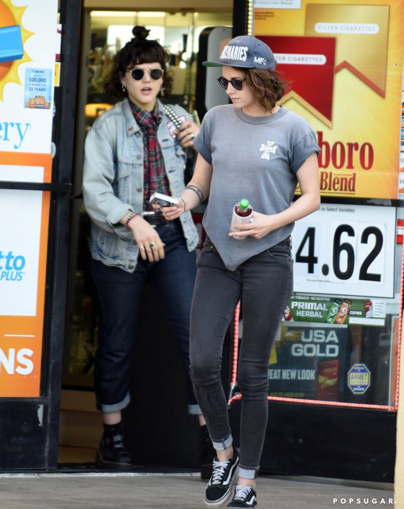 Kristen Stewart With Mystery Woman March 2016