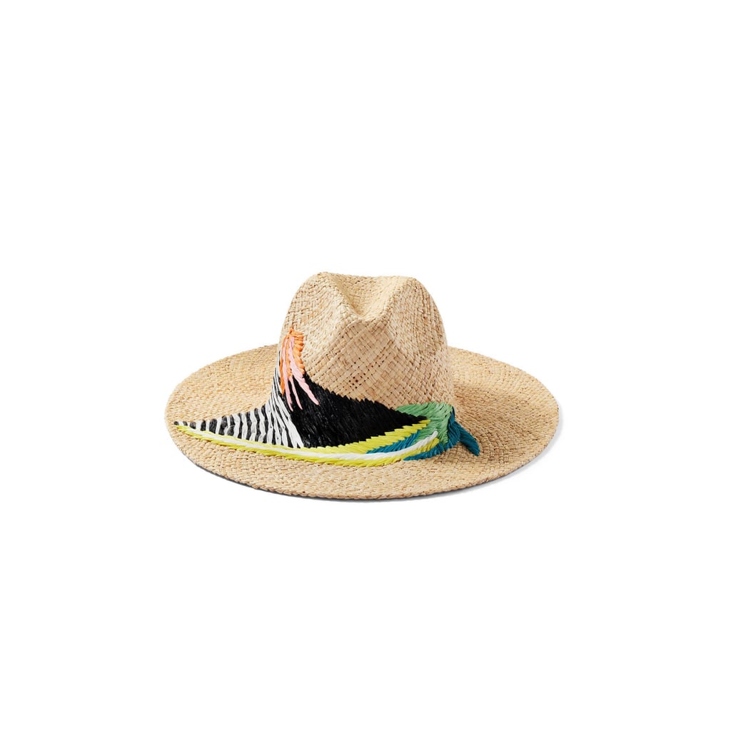 草帽:塔比莎布朗为目标植物印绣花草帽