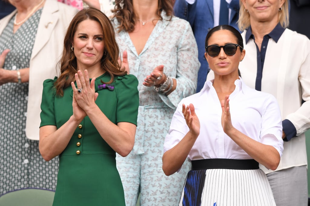 Meghan Markle and Kate Middleton at Wimbledon 2019 Pictures