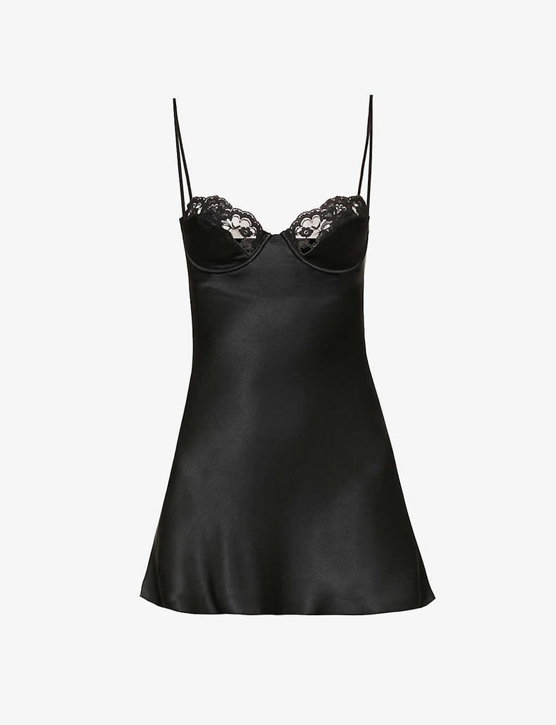 Shop Olivia Rodrigo's Mirror Palais Dress in Black