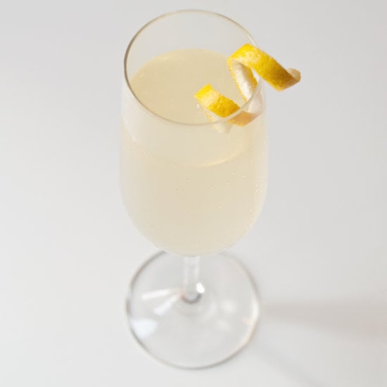 Sparkling Pear and Elderflower Cocktail Vodka Drinks POPSUGAR Food