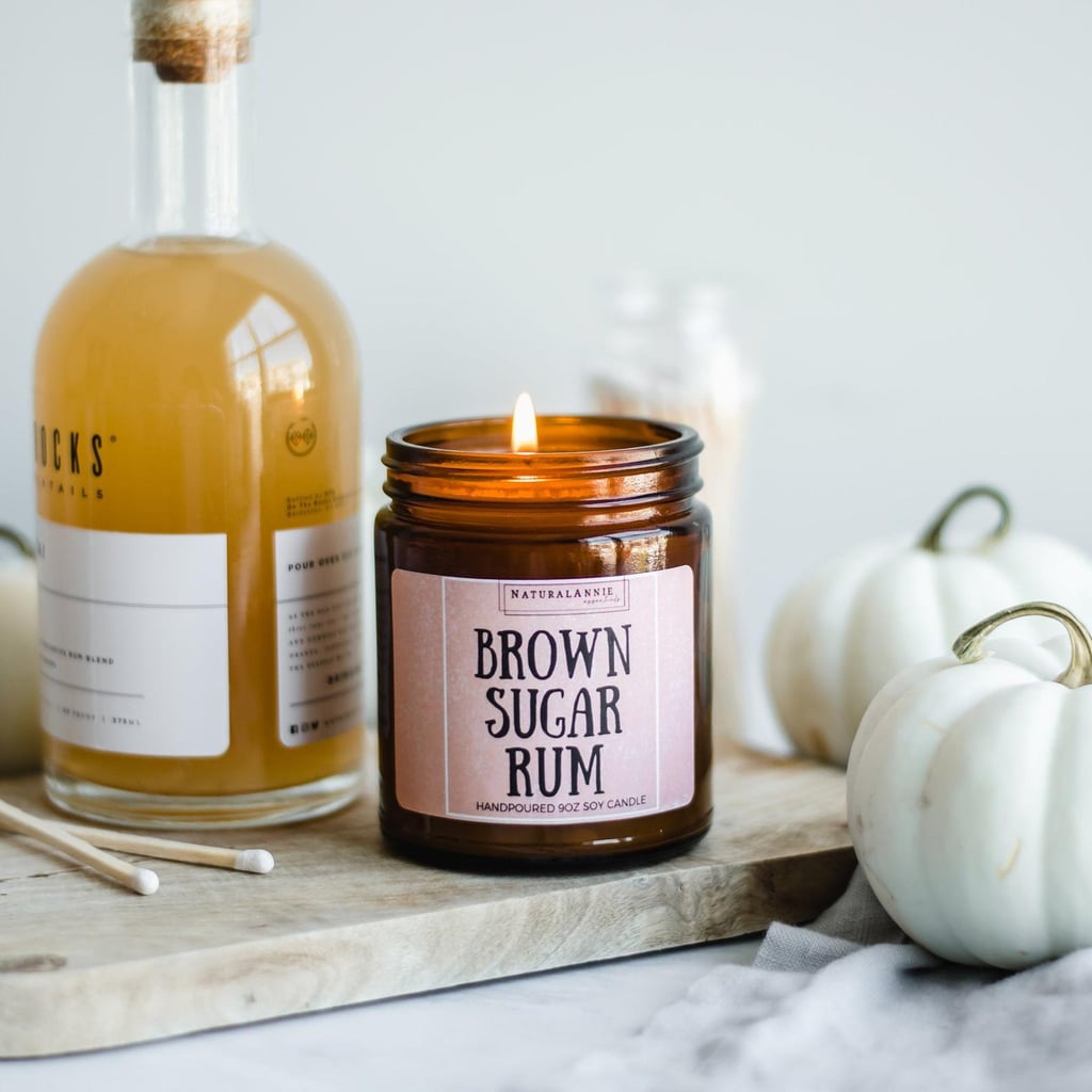 Brown Sugar Rum Scented Soy Candle