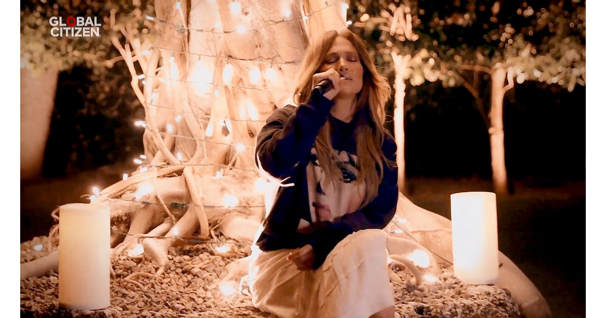 Jennifer Lopez's Barbra Streisand Top For One World Concert | POPSUGAR