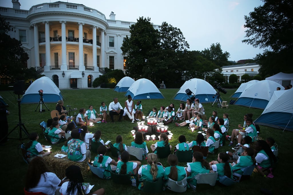 Girl Scouts at the White House