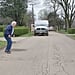 Grandpa Dancing With Granddaughter Across the Street | Video
