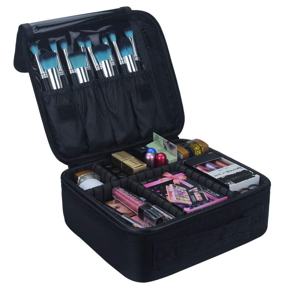 Travel Makeup Train Case Makeup Cosmetic Case Organiser