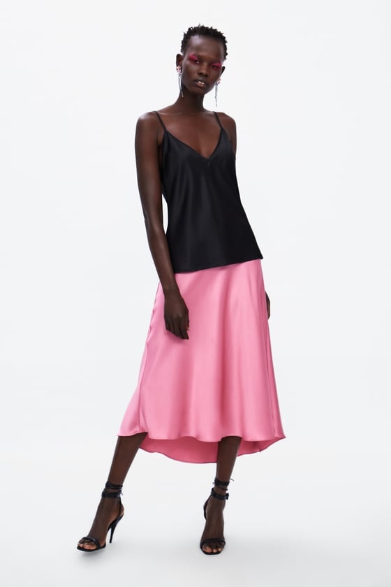 Zara | Best Silk Tank Tops 2019 | POPSUGAR Fashion Photo 11