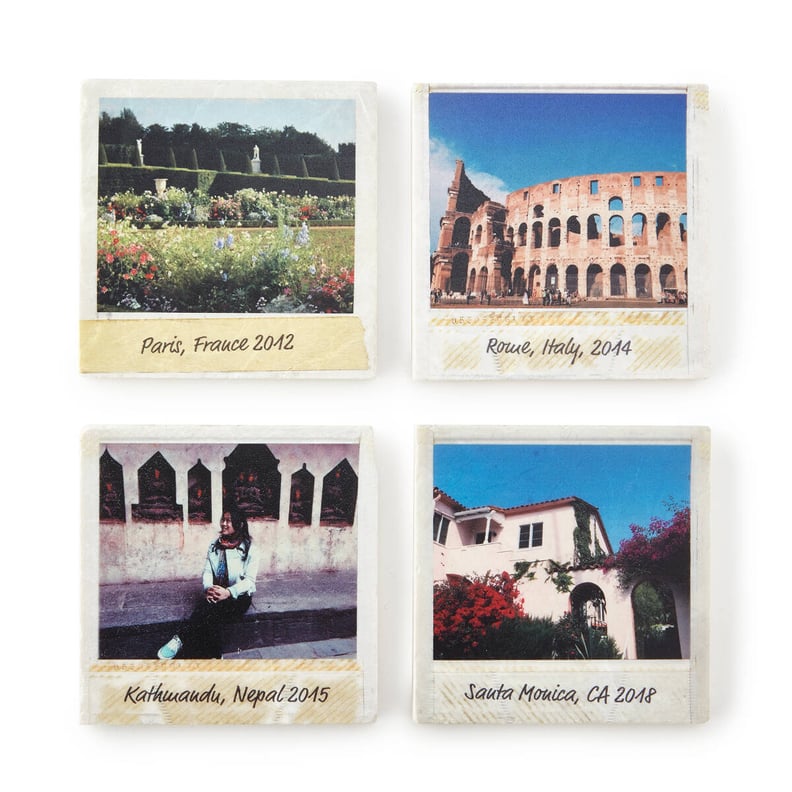 Custom Travel Photo Coasters