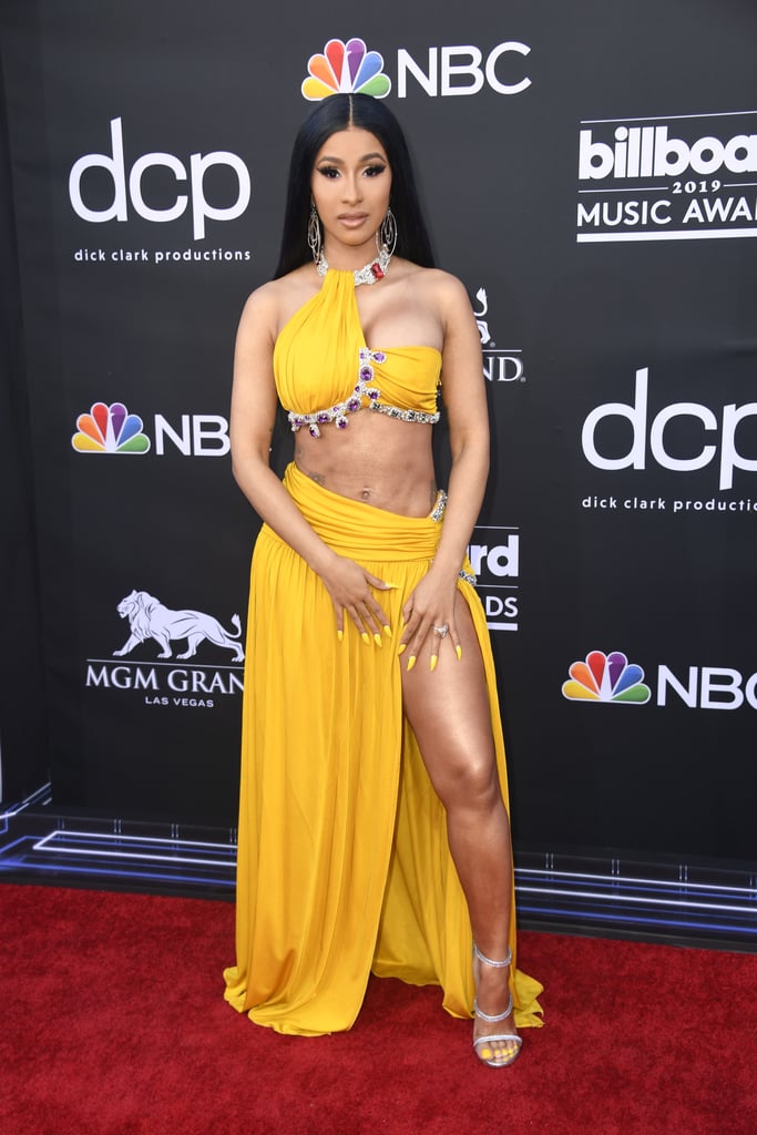 Cardi B Billboard Music Awards Crop Top and Skirt 2019