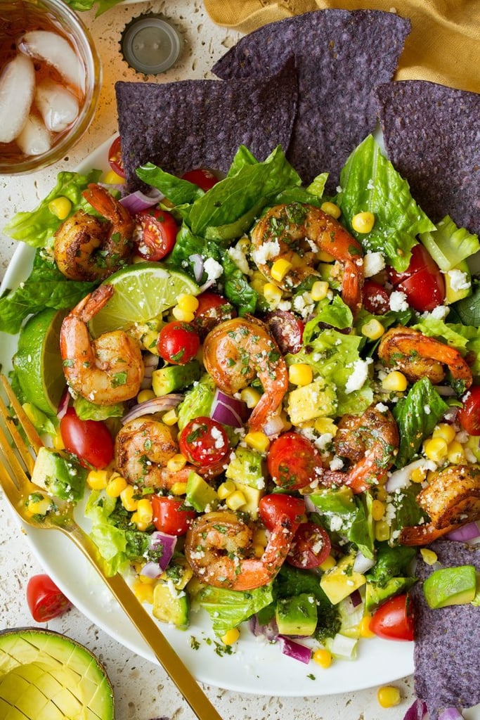 Shrimp Avocado Taco Salad | Best Healthy and Easy Taco Salad Bowl ...