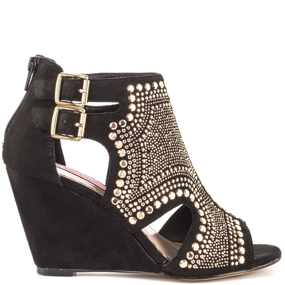 womens bessie wedge bootie